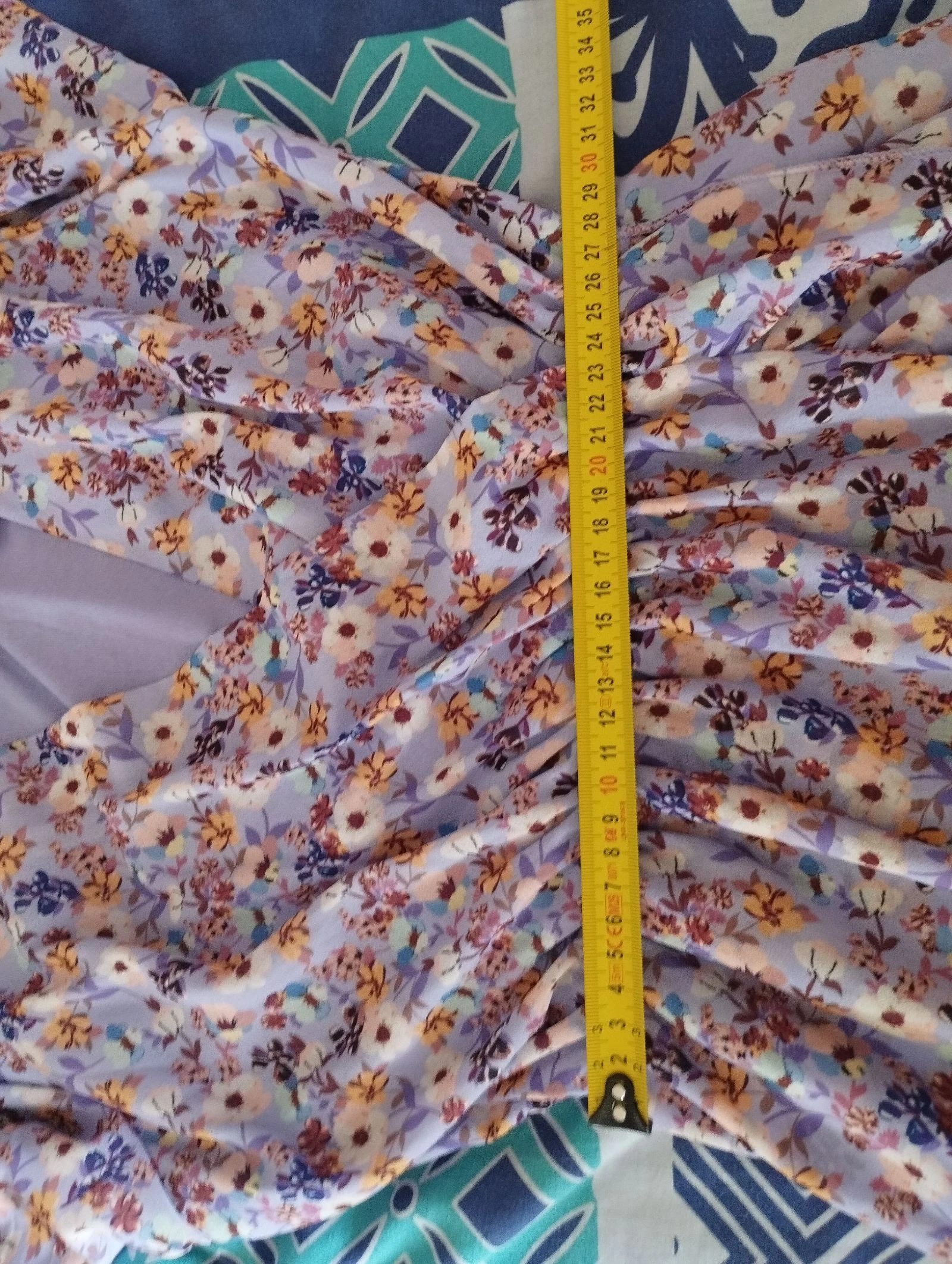 Mily Paris short purple floral dress one size fits all – photo 7